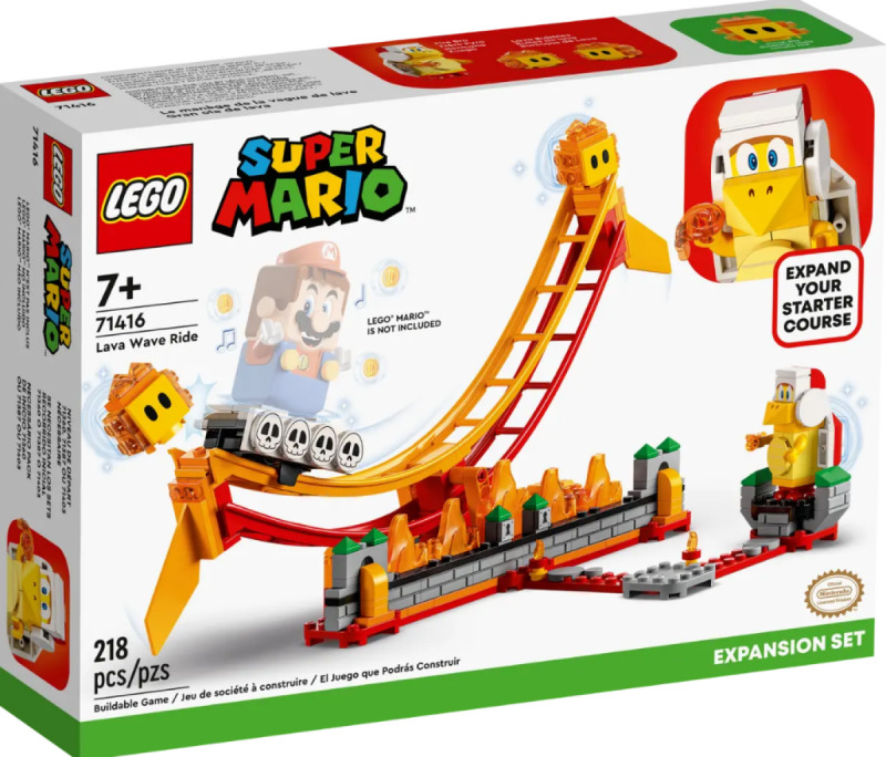 LEGO® Super Mario™ 71416 Lávová vlna – rozšiřující set