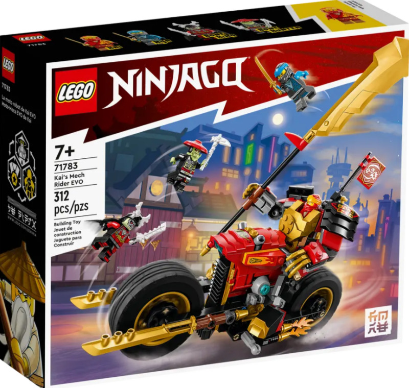 LEGO® NINJAGO® 71783 Kaiova robomotorka EVO