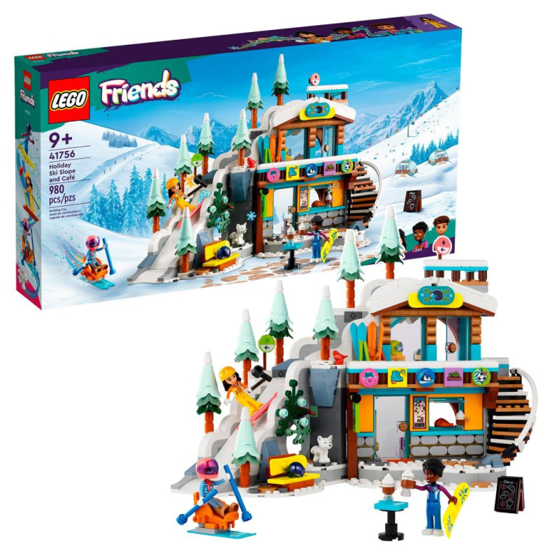 Lego® friends 41756 lyžařský resort s kavárnou