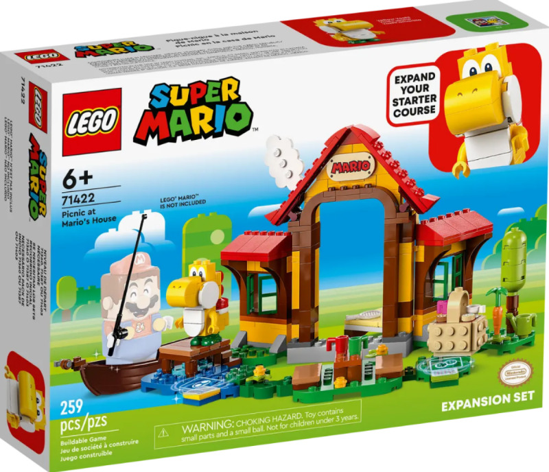 Lego super mario piknik v domě maria rozšiřující set