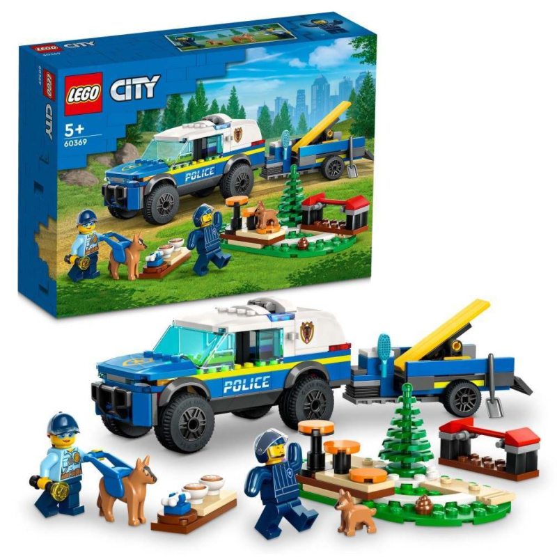 LEGO® City 60369 Mobilní cvičiště policejních psů