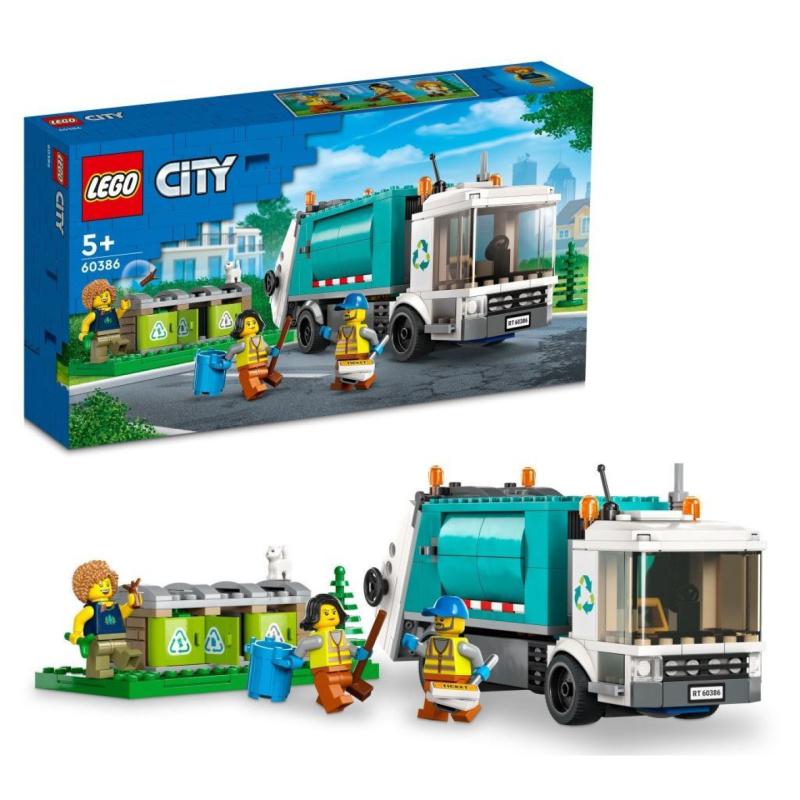 LEGO® City 60386 Popelářský vůz