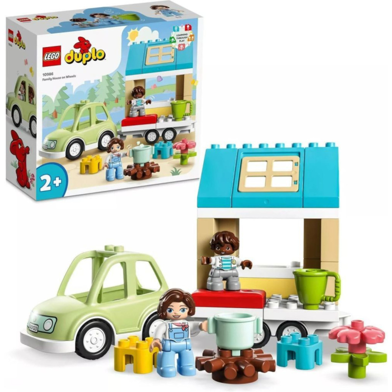 LEGO® DUPLO® 10986 Pojízdný rodinný dům