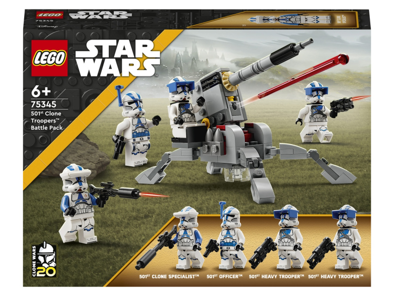 Konstrukční stavebnice Star Wars: Bitva klonů 501. legie