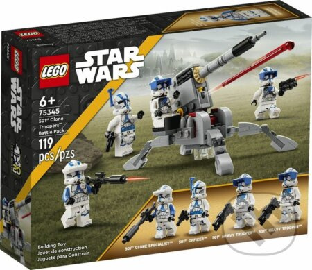 Konstrukční stavebnice Star Wars: Bitva klonů 501. legie
