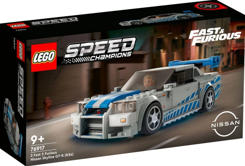 LEGO® Speed Champions 76917 2 Fast 2 Furious Nissan Skyline GTR (R34)