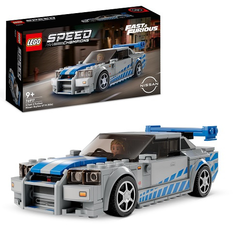 LEGO® Speed Champions 76917 2 Fast 2 Furious Nissan Skyline GTR (R34)