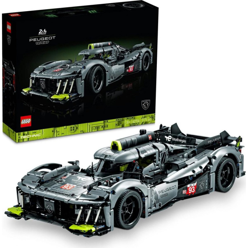 LEGO Technic 42156 Peugeot 9X8 24H Le Mans Hybrid Hypercar