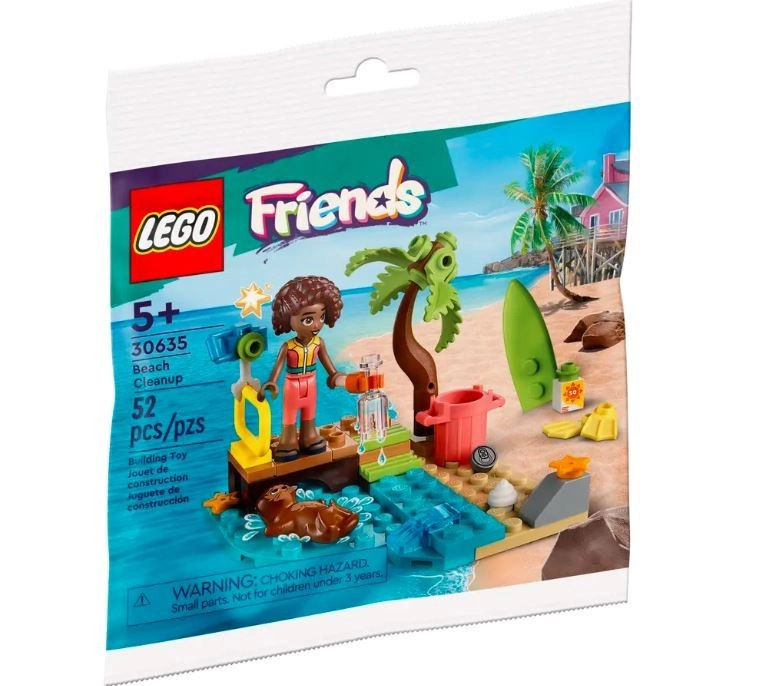 LEGO® FRIENDS 30635 ÚKLID PLÁŽE POLYBAG