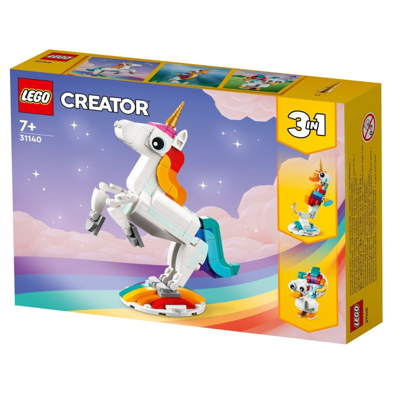 LEGO® Creator 3v1 31140 Kouzelný jednorožec