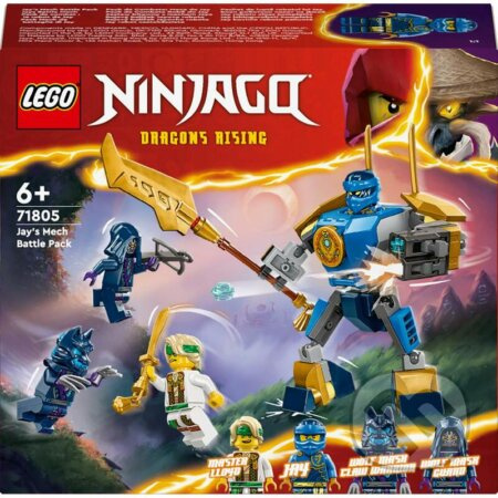 LEGO® NINJAGO® 71805 Bojový balíček Jayova robota