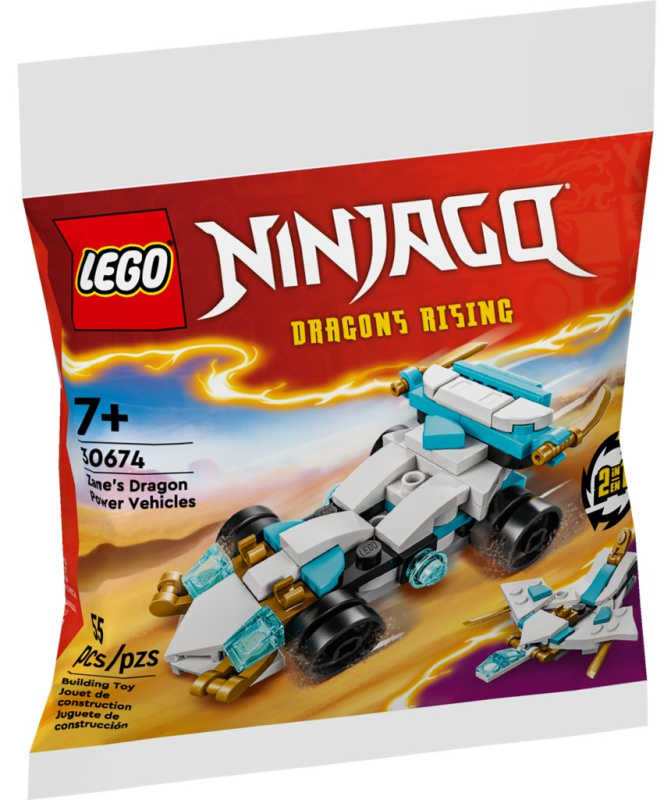 LEGO Ninjago 30674 Zaneova draková moc - vozidla