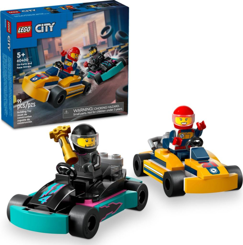 LEGO® City 60400 Motokáry s řidiči