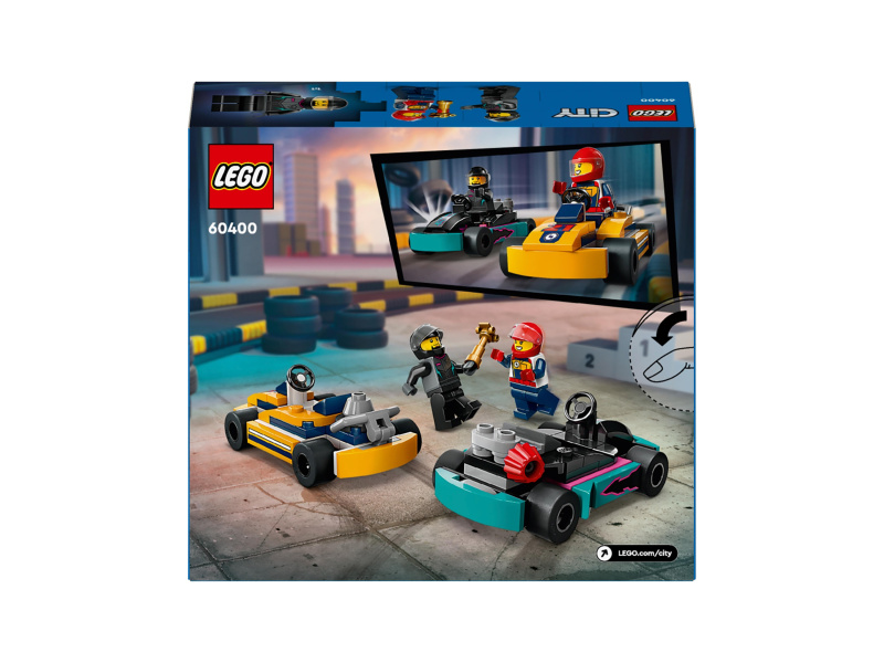 LEGO® City 60400 Motokáry s řidiči