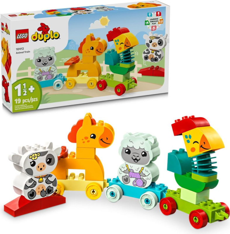 LEGO® DUPLO® 10412 Vláček se zvířátky