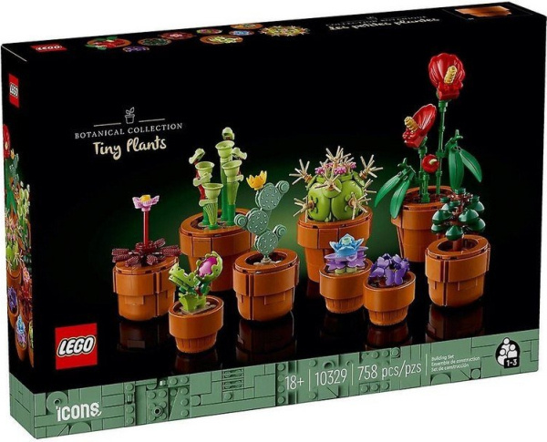 LEGO® Icons 10329 Miniaturní rostliny