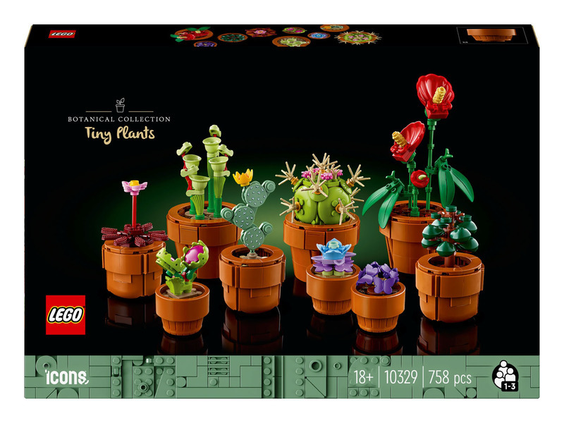 LEGO® Icons 10329 Miniaturní rostliny
