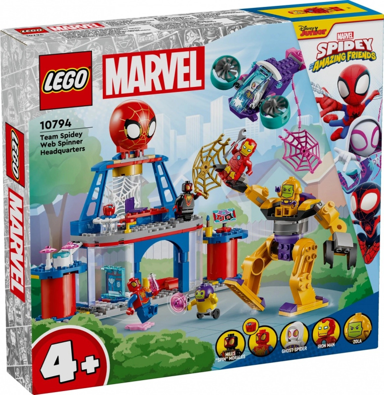 LEGO® Marvel 10794 Pavoučí základna Spideyho týmu