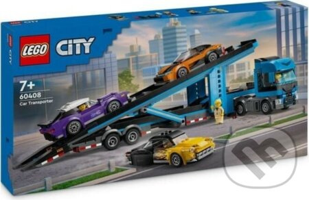 LEGO® City 60408 Kamion pro přepravu aut se sporťáky