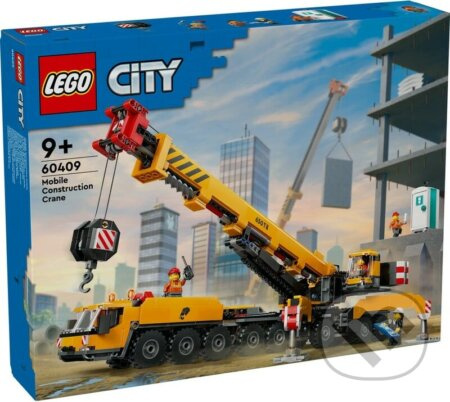 LEGO® City 60409 Žlutý pojízdný stavební jeřáb