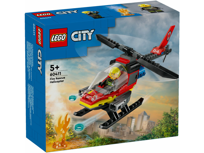 LEGO® City 60411 Hasičský záchranný vrtulník