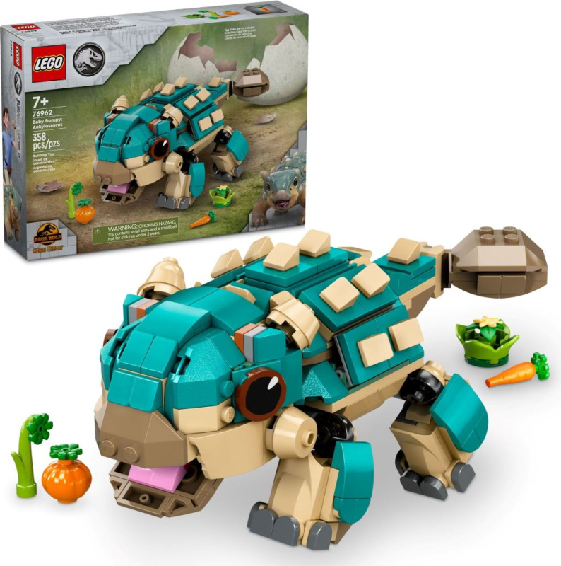LEGO Jurassic World 76962 Malý Ankylosaurus Bumpy