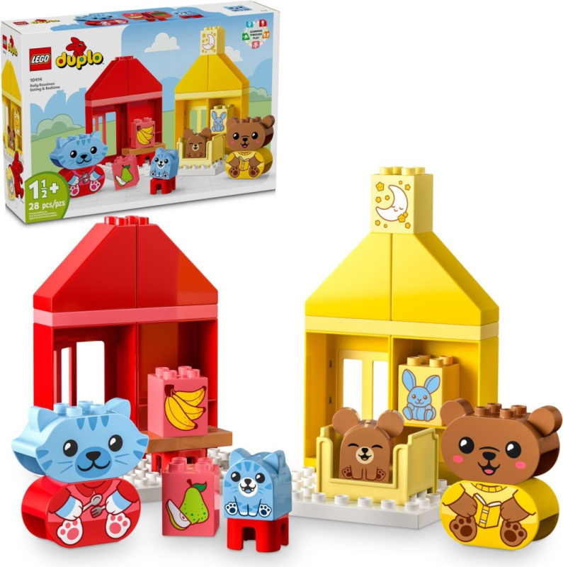 LEGO® DUPLO® 10414 Každodenní aktivity: Jídlo a spánek