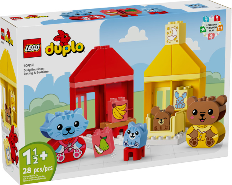 LEGO® DUPLO® 10414 Každodenní aktivity: Jídlo a spánek