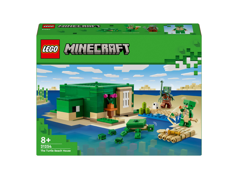 LEGO® Minecraft® 21254 Želví domek na pláži