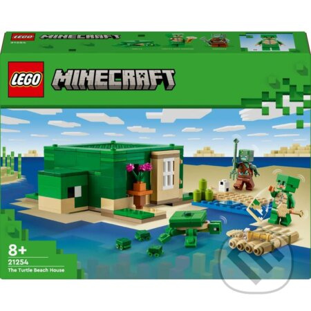 LEGO® Minecraft® 21254 Želví domek na pláži