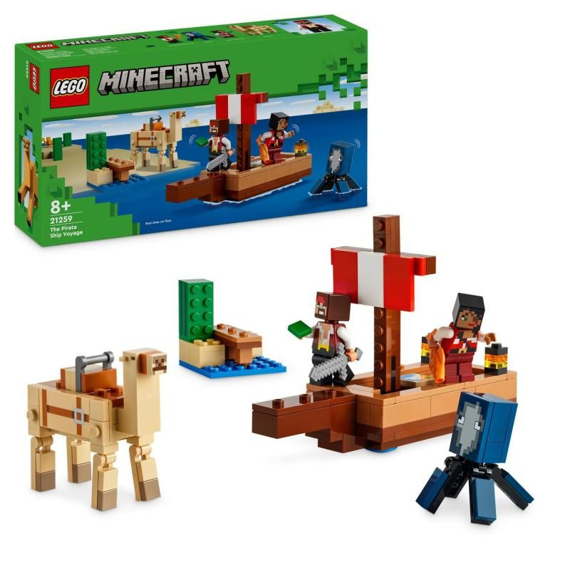 LEGO® Minecraft 21259 Plavba na pirátské lodi