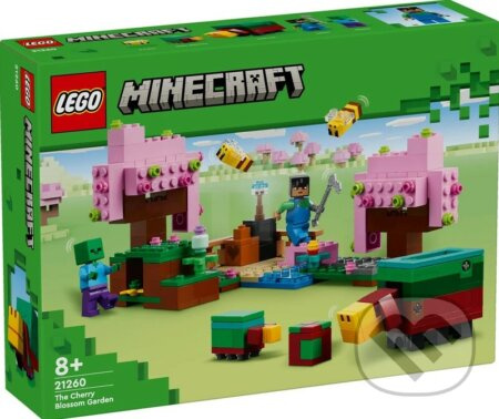 LEGO® Minecraft 21260 Zahrada s rozkvetlými třešněmi