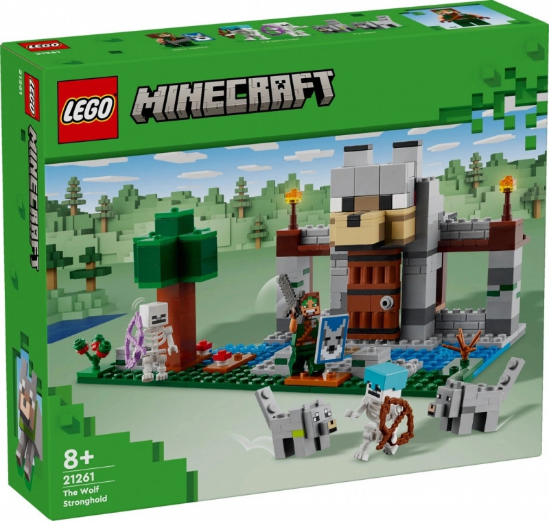 LEGO® Minecraft® 21261 Vlčí pevnost