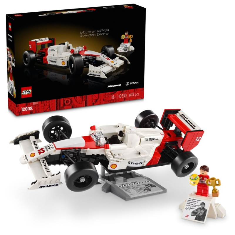 LEGO® Icons 10330 McLaren MP4/4, Ayrton Senna