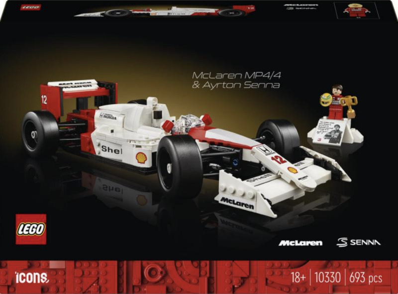 LEGO® Icons 10330 McLaren MP4/4, Ayrton Senna