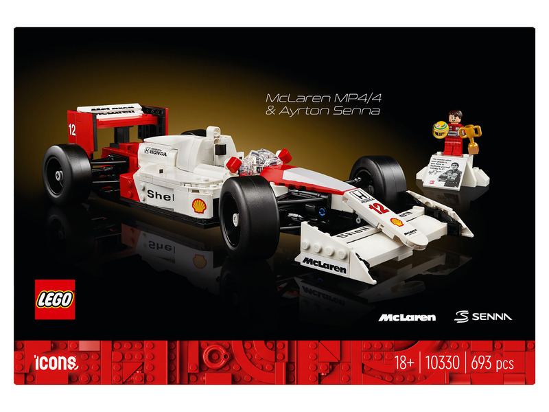 LEGO® Icons 10330 McLaren MP4/4, Ayrton Senna