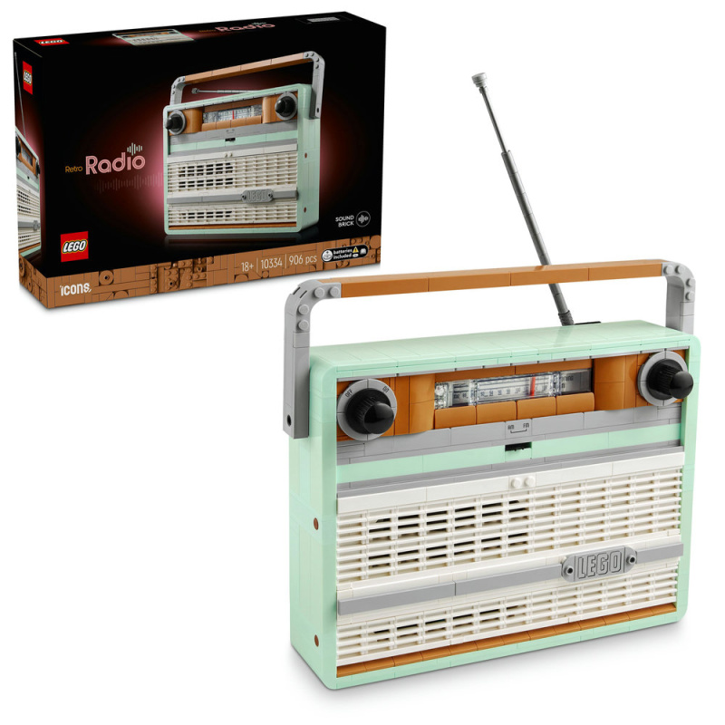 LEGO LEGO® Icons 10334 Retro rádio