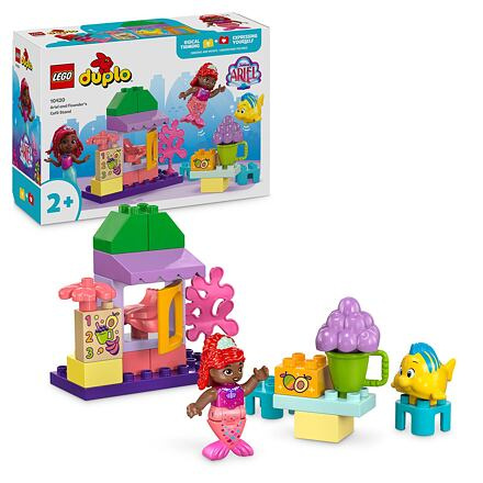 LEGO® DUPLO Disney 10420 Ariel a Šupinka – stánek s kávou