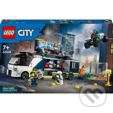 LEGO® City 60418 Mobilní kriminalistická laboratoř policistů