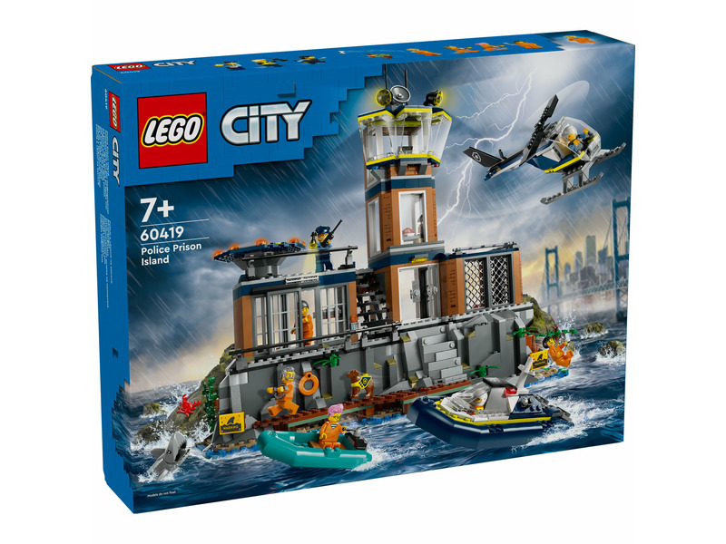 LEGO® City 60419 Policie a vězení na ostrově