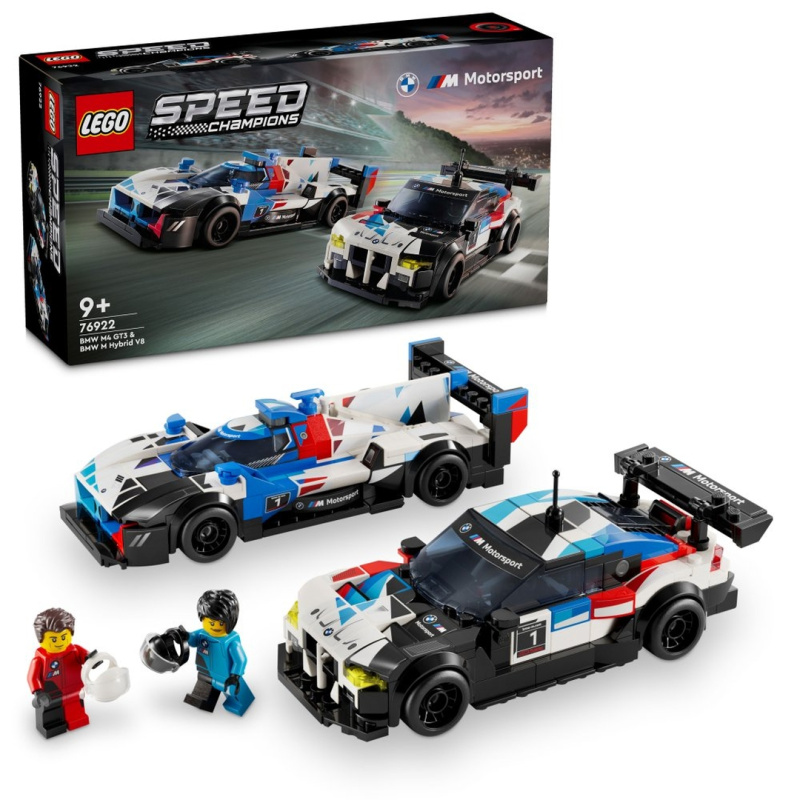 LEGO® Speed Champions 76922 BMW M4 GT3 a BMW M Hybrid V8