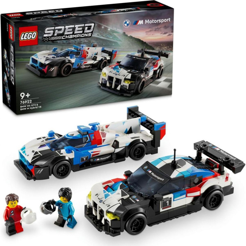 LEGO® Speed Champions 76922 BMW M4 GT3 a BMW M Hybrid V8