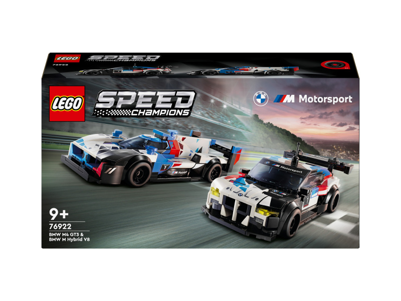 LEGO® Speed Champions 76922 BMW M4 GT3 a BMW M Hybrid V8