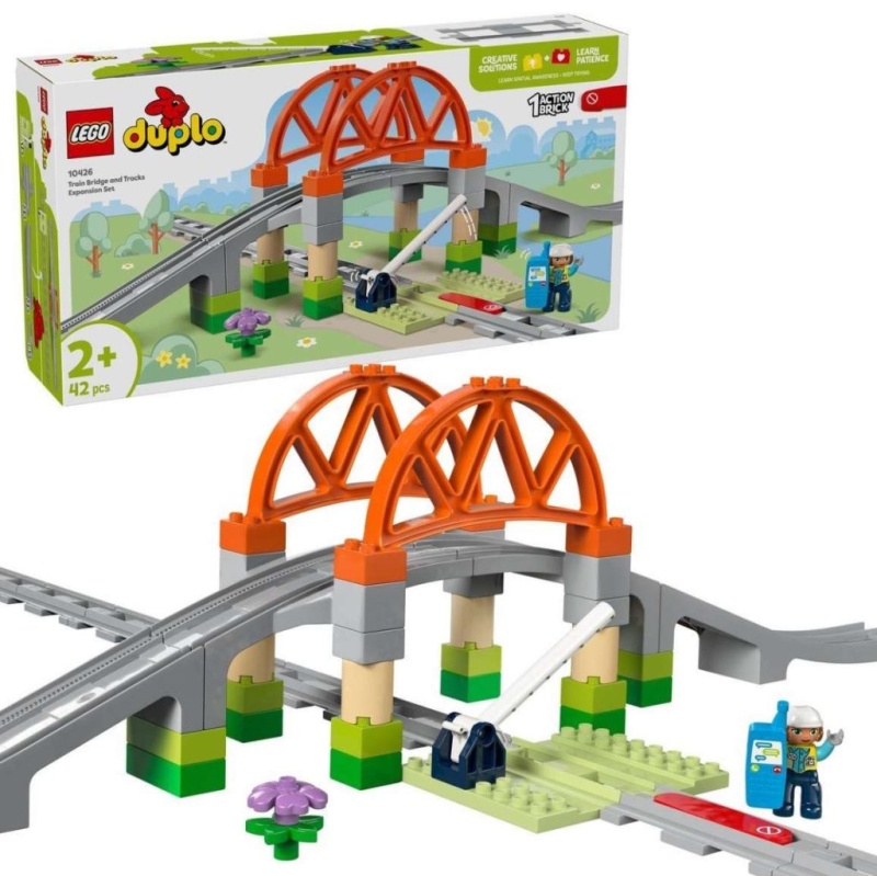 LEGO DUPLO 10426 Železniční most a koleje