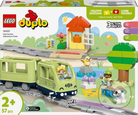 Prázdninové dobrodružství s interaktivním vlakem DUPLO