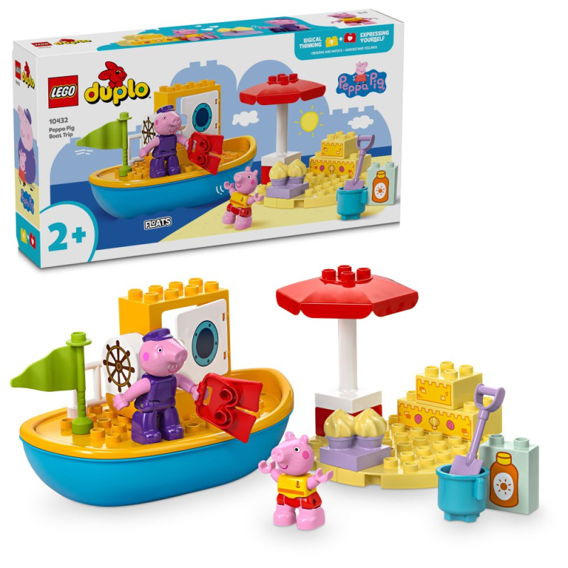 LEGO® DUPLO 10432 Prasátko Peppa a výlet na loďce