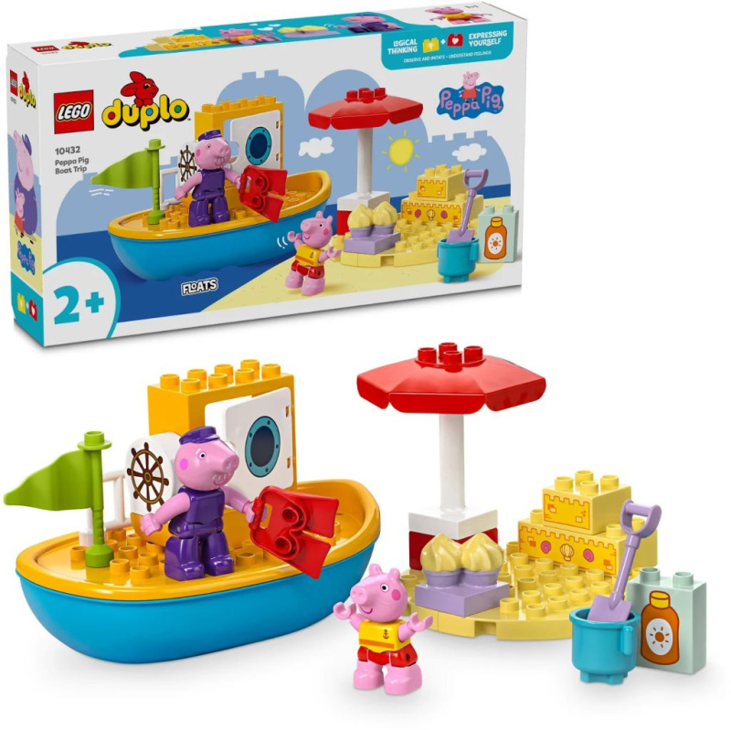 LEGO® DUPLO 10432 Prasátko Peppa a výlet na loďce