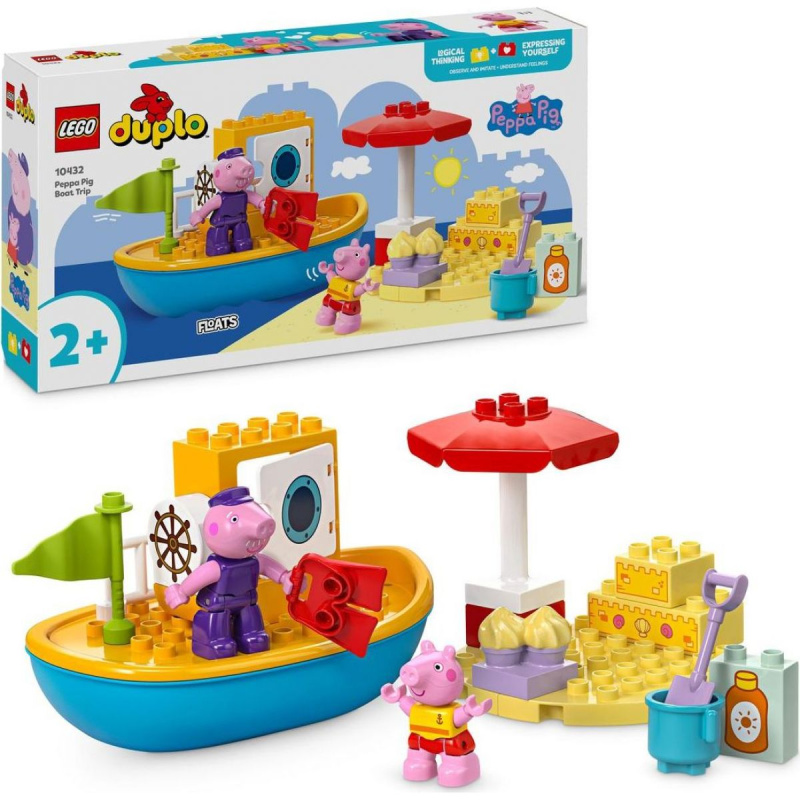 LEGO® DUPLO 10432 Prasátko Peppa a výlet na loďce