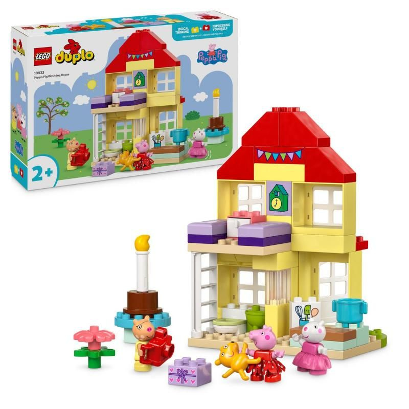 LEGO® DUPLO 10433 Prasátko Peppa a narozeninový dům