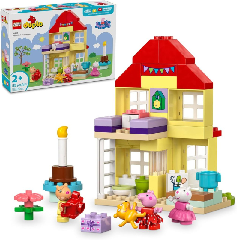 LEGO® DUPLO 10433 Prasátko Peppa a narozeninový dům
